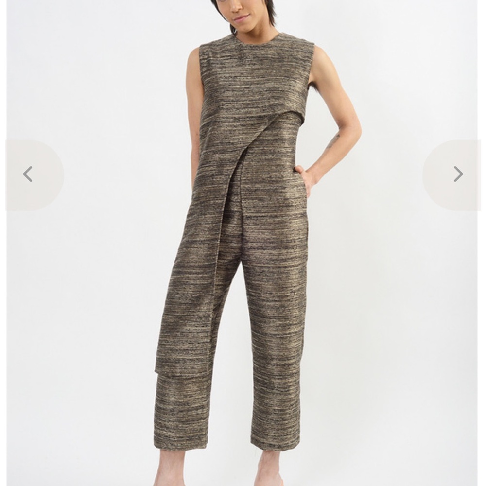 NWT Baroque Black and Gold multi Jumpsuit